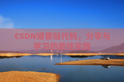 CSDN博客贴代码，分享与学习的最佳实践